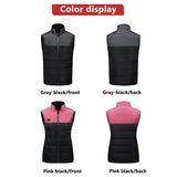 Femmes manteau Intelligent USB chauffage électrique thermique vêtements chauds hiver gilet chauffant grande taille hommes 21 pièces veste chauffante mode