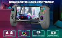 BEBONCOOL MC103 manette de jeu type-c contrôleur de téléphone portable effet Hall poignée d'étirement Joystick Android Ps jeu Cloud personnalisé