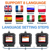 LAUNCH X431 CR3001 Outil de diagnostic OBD2 complet pour voiture, lecteur de codes professionnel, scanner, vérification moteur, mise à jour gratuite pk ELM32
