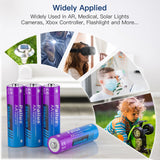 2A Aa 1.5V AA Lithium 3500mWh 1.5v aa Li-ion batterie Rechargeable AA Batteries avec LCD chargeur de batterie intelligent pour pile AA AAA