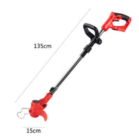 Tondeuse à gazon électrique portative rechargeable, réglable et pliable, coupe-bordures de jardin, outil électrique pour la maison, compatible avec les batteries Makita 18 V.