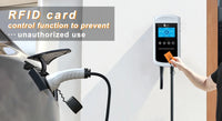 Feyree 22KW 32A Type2 EV chargeur 11KW 3P EVSE Wallbox 7.6KW 1P 4.3 pouces écran nouveau Smart APP contrôle Station de charge chargeur de voiture