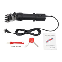 220V électrique mouton animal de compagnie tondeuse à cheveux Kit de cisaillement laine coupe chèvre animal de compagnie cisaillement fournitures ferme coupe Machine