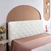 Housse de tête de lit matelassée en velours de haute qualité, tout compris, ultra luxueuse, douce et épaisse, matelassée en peluche courte.