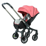STOCK ue 4in1 bébé poussette bidirectionnelle multifonctionnelle nouveau-né bébé poussette 3in1 pliable panier type siège léger voyage landau