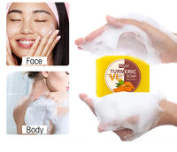 Coffret de soins pour la peau au curcuma bio AILKE : réduit l’acné, nettoie la peau, exfolie, éclaircit le teint, unifie le teint et améliore l’hydratation des peaux sèches.