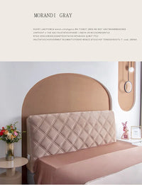 Housse de tête de lit matelassée en velours de haute qualité, tout compris, ultra luxueuse, douce et épaisse, matelassée en peluche courte.