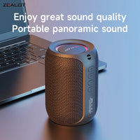 ZEALOT-S32PRO Portable Bluetooth 5.2 Haut-Parleur Extérieur Étanche Sans Fil TWS Mini Colonne Boîte Haut-Parleur Extérieur TF Carte HONBox