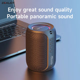 ZEALOT-S32PRO Portable Bluetooth 5.2 Haut-Parleur Extérieur Étanche Sans Fil TWS Mini Colonne Boîte Haut-Parleur Extérieur TF Carte HONBox