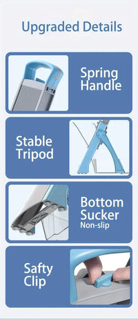 Ensemble de trancheuse et râpe multifonctionnelle pour légumes et fruits, hacher, râper et trancher efficacement, PotTag et plus d'outils de cuisine, 1 pièce
