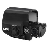 Visée réflexe holographique tactique LCO à points rouges, adaptée à tous les supports sur Rail de 20mm, portée de chasse en plein air, collimateur de fusil