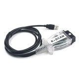 Meilleure vente pour BMW IN-PA Ediabas K + DCAN commutateur câble de Diagnostic OBDII pour BMW E46 K + CAN K CAN IN-PA FT232RL puce Interface USB