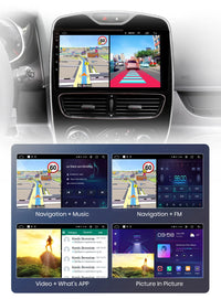 Autoradio Junsun CarPlay Android Auto pour Renault Clio 4 ZOE 2012-2017, système GPS intelligent, stéréo multimédia
