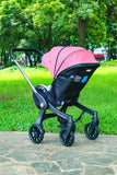 STOCK ue 4in1 bébé poussette bidirectionnelle multifonctionnelle nouveau-né bébé poussette 3in1 pliable panier type siège léger voyage landau
