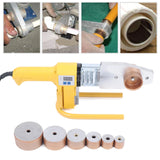 Machine à souder les tubes 1000 W pour le soudage de tubes en fer et plastique PP/PPR/PB/PE, avec outil de chauffage par fusion à chaud de diamètre 20-63 mm.
