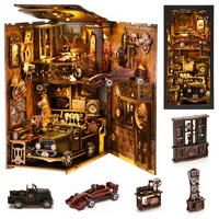 Serre-livre Maquette DIY – Garage Vintage