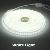 Nouvelle arrivée : Bande LED 220V 4040 Haute sécurité Haute luminosité 120 LED/m 13 W/m Étanche Flexible Lumière LED La meilleure bande LED.