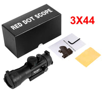 Lunette de visée à point rouge vert 3x44, viseur point rouge 2x40, optique tactique 3x42, compatible avec rail 11/20 mm, viseur 1x40 pour la chasse