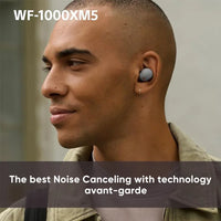 SONY WF-1000XM5 Écouteurs Sans Fil Les Meilleurs Écouteurs Antibruit Bluetooth Autonomie de la Batterie Jusqu'à 24 Heures Connexion Multipoint