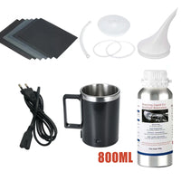 Kit de polissage de phares de voiture 800ML, liquide de restauration de phares, rénovation de phares de voiture, Kit de réparation et de nettoyage, outil Automobile