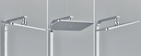 Robinet de douche thermostatique à affichage numérique noir, salle de bains, mitigeur de douche à pluie thermostatique à 4 voies, robinets, étagère et Bidet