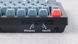 Keychron V1 Max ISO Layout Collection QMK clavier mécanique personnalisé sans fil 2.4 GHz et Bluetooth rétro-éclairé rvb remplaçable à chaud