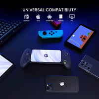 Manette de jeu Bluetooth GameSir G8 Galileo / G8 Plus pour téléphone portable, avec joystick à effet Hall, compatible Switch, téléphones Android et autres appareils.