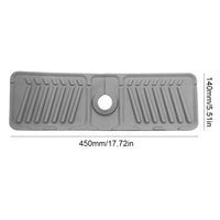 Tapis de robinet en Silicone multifonction, planche de vidange de comptoir de cuisine, tapis de séchage antidérapant, tampon anti-éclaboussures d'évier, accessoires de cuisine