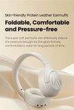 HAYLOU S30 casque sans fil Bluetooth 5.4 43dB casques antibruit adaptatifs 40mm pilote dynamique 80H écouteurs de lecture