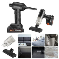 Aspirateur de voiture sans fil 300W, Portable, Machine de nettoyage de voiture, Rechargeable, forte aspiration 12000PA, 1 pièce