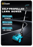 Gismis 10 pouces 46000 tr/min tondeuse à gazon électrique sans brosse tondeuse à gazon sans fil coupe-paes de jardin pour Makita 18V batterie broche