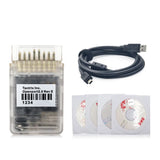 Outil de reprogrammation moteur Tactrix Openport 2.0 de qualité A+++, compatible OBD2, pour véhicules multimarques (B-enz), avec scanner de code J2534.
