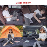 Lit gonflable de voiture pour voyage en voiture, utilisation de siège arrière de matelas pneumatique, repos de sommeil de Camping