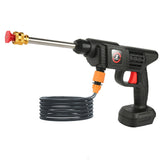 Pistolet de lavage auto haute pression sans fil 200 W 50 bars avec générateur de mousse et jet d'eau pour machine à laver les voitures