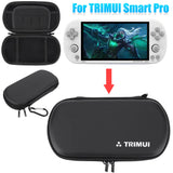 Mallette de transport rigide EVA avec Film en verre trempé, sac de rangement à coque rigide, étanche pour Console de jeu portable Trimui Smart Pro