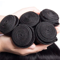Extensions de cheveux lisses Tissage, 45, 50 et 55 cm (18, 20 et 22 pouces), cheveux naturels brésiliens, qualité 10A. Livraison en 3 jours en France.