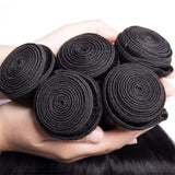 Extensions de cheveux lisses Tissage, 45, 50 et 55 cm (18, 20 et 22 pouces), cheveux naturels brésiliens, qualité 10A. Livraison en 3 jours en France.