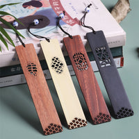 Marque page bois sculpté style chinois