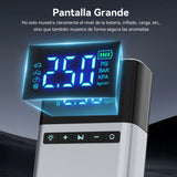 Démarreur de voiture portable BRPOM avec compresseur d'air, gonfleur de pneus, démarreur de batterie de voiture 8000 mAh, boîtier de démarrage, démarreur de batterie de voiture