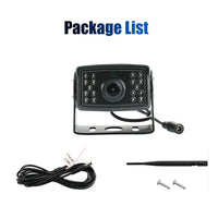ESSGOO Caméra de Recul Sans Fil 5G WIFI pour Téléphone Android iPhone Voiture IP67 Étanche Angle Large de 120° 1080P pour Camion, Remorque, Camping-Car, Van