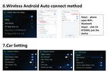 Adaptateur d'interface sans fil BONROAD CarPlay Android Auto pour Audi A4 B8 A5 Q5 2009-2015 avec AirPlay Mirror Link et Bluetooth