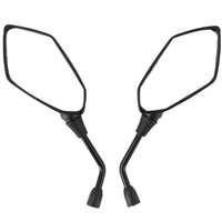 Universel 1 paire 8mm 10mm moto Scooter e-bike poignée barre fin rétroviseurs latéraux électromobile arrière côté convexe miroir