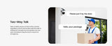 AOSU 3MP 100% caméra WiFi solaire sans fil 5000mAh batterie caméra de sécurité Audio bidirectionnelle panneau solaire sans fil caméra de vidéosurveillance PTZ