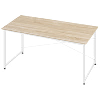 Bureau d'ordinateur WOLTU avec structure en métal, table de travail moderne et spacieuse pour la maison, le bureau ou la chambre. Idéal pour écrire, étudier ou jouer.