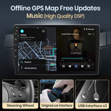Junsun Wireless CarPlay Android Auto Car Radio For Citroen C4 2 B7 2013 - 2016 GPS Multimedia 2 din