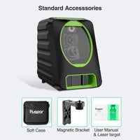 Niveau laser vert Osram Huepar BOX-1G, autonivelant, 130°/150°, horizontal et vertical, avec mode pulsé