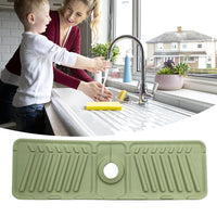 Tapis de robinet en Silicone multifonction, planche de vidange de comptoir de cuisine, tapis de séchage antidérapant, tampon anti-éclaboussures d'évier, accessoires de cuisine