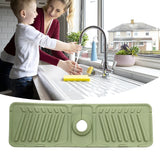 Tapis de robinet en Silicone multifonction, planche de vidange de comptoir de cuisine, tapis de séchage antidérapant, tampon anti-éclaboussures d'évier, accessoires de cuisine