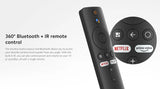 Clé TV connectée Xiaomi 4K, Android TV 11, processeur quadricœur Cortex-A35, 2 Go de RAM, 8 Go de ROM, Netflix, Wi-Fi, Assistant Google, dongle TV