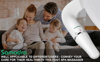 SAMODRA Bidet de toilette Ultra-mince, fixation de siège de toilette avec entrée en laiton, pression d'eau réglable, salle de bain, douche hygiénique